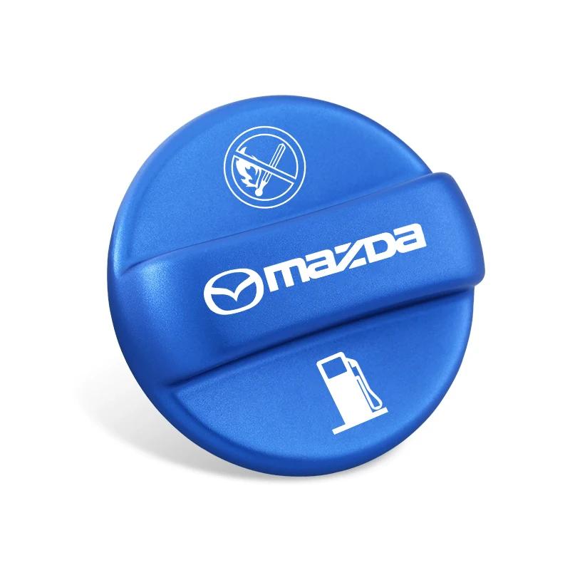 2025 Heißer Mazda Speed Auto Tankdeckel Legierung Benzinbehälter Abdeckung Zubehör für Mazda 2 3 6 5 Atenza CX3 CX5 MX5 CX7 Axela CX30 CX