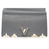 Used Louis Vuitton Capucines Noir Tri-fold Wallet