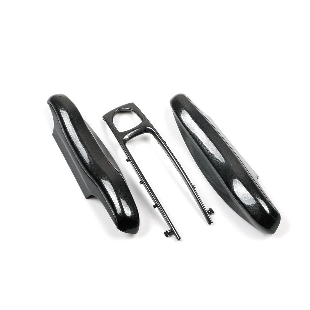 Porsche Cayenne, Macan, 718, 911, Boxster, Taycan Carbon Gray Key Shell Replacement