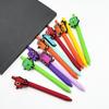 12 Stück Baustein-förmiger Kugelschreiber, Niedlicher Zahlen-Baustein-Stift, mit Schwarzer Tinte, Lustiges Kreatives Schreibwerkzeug, Neuartige Schreibware für Schüler,