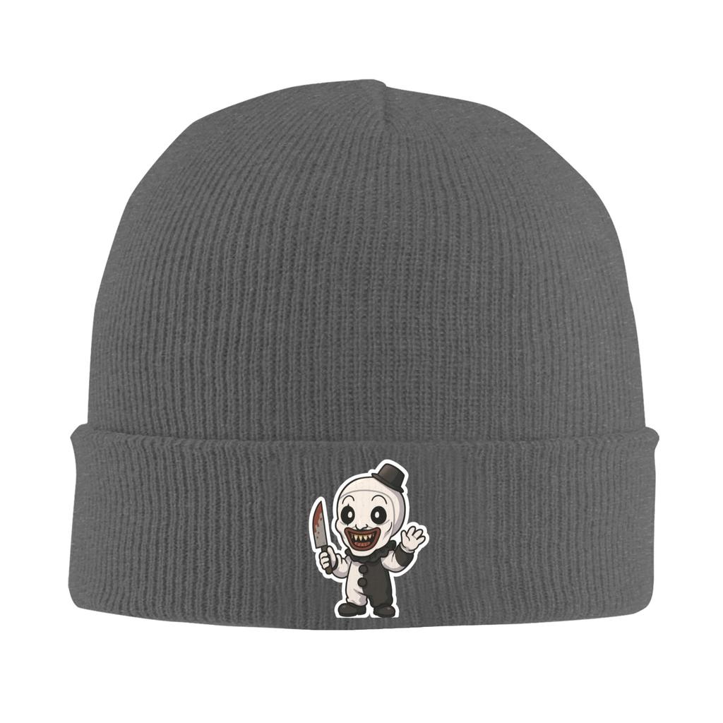 Terrifier Beanie Hats  Bonnet Hats Men Women Y2K Cool Kpop Knitted Hat Spring Design Warm Caps