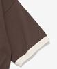 Cargo Bros Washed Heritage Garment Ringer T-Shirt (Brown)