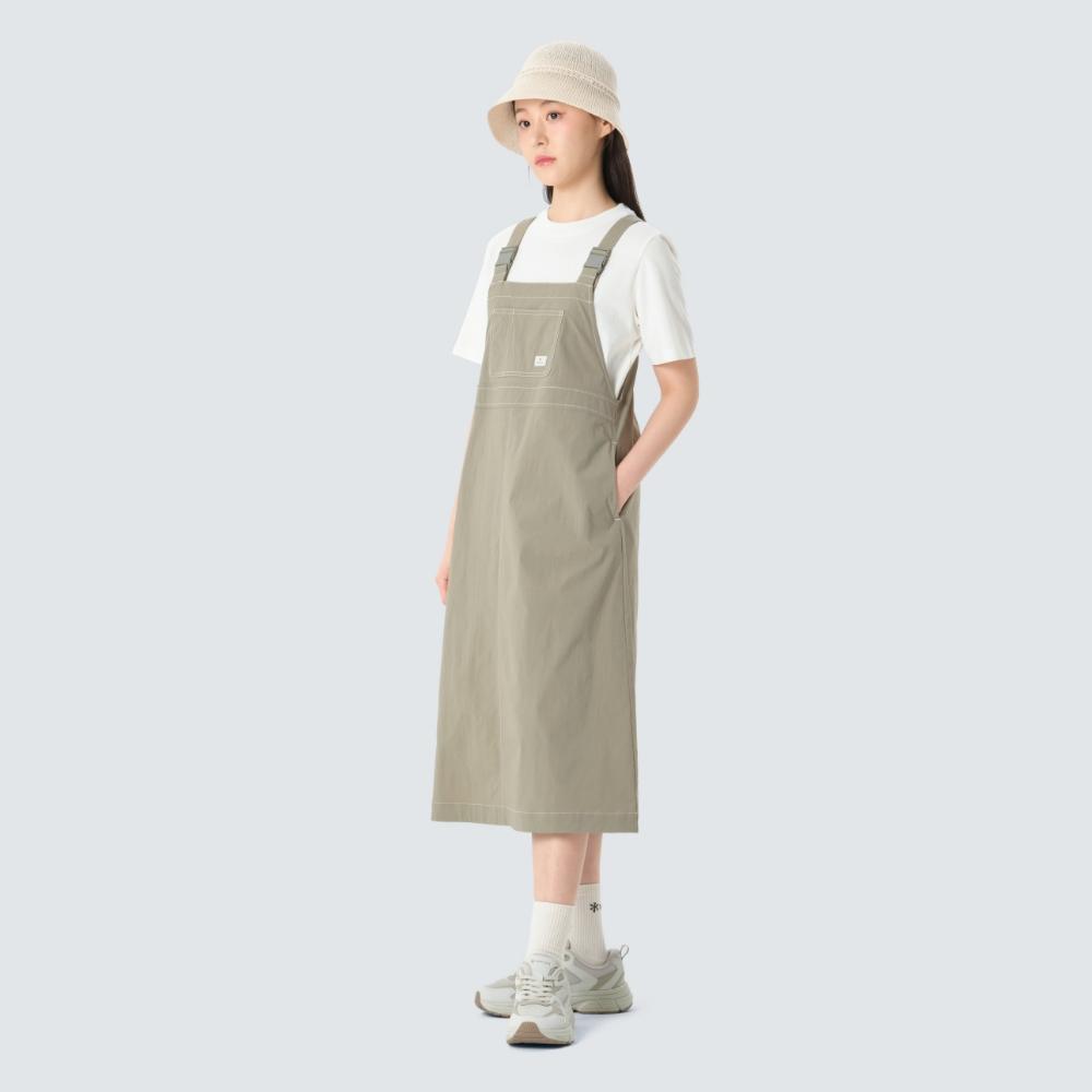 [Snowpeak] Цельный комбинезон Cland Пастельно-оливковый (S26ZWDOP11) 85(S)