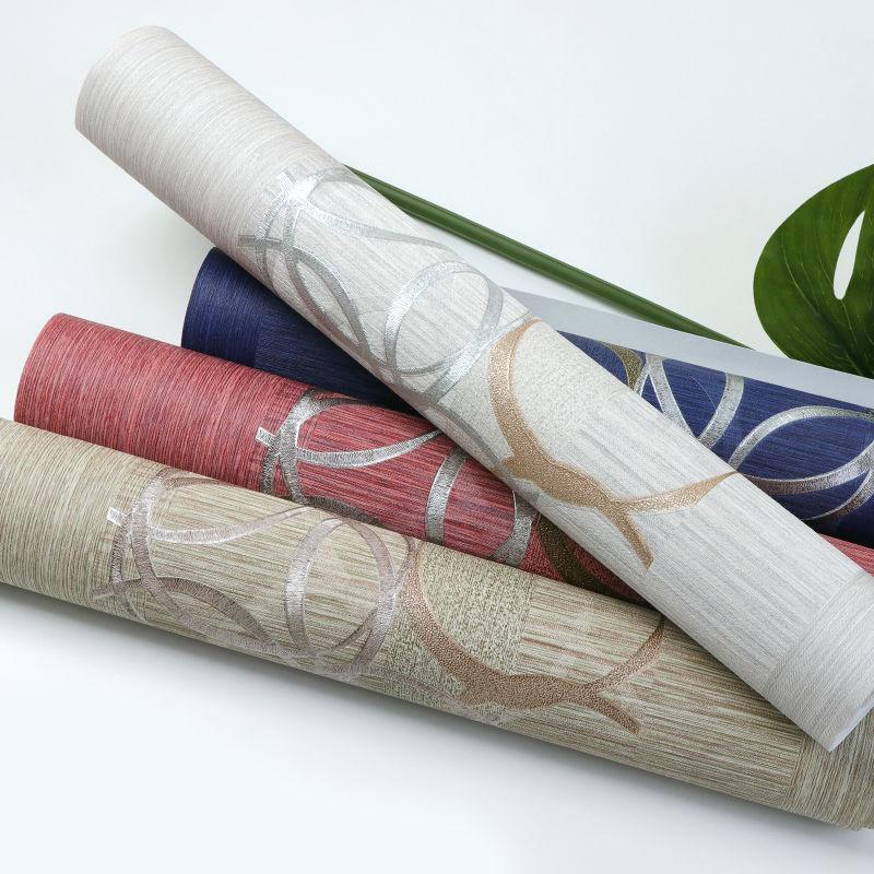 3D Circle Stripe Wallpaper Living Room Bedroom Light Luxury Wallpapers Home Decoration Mural