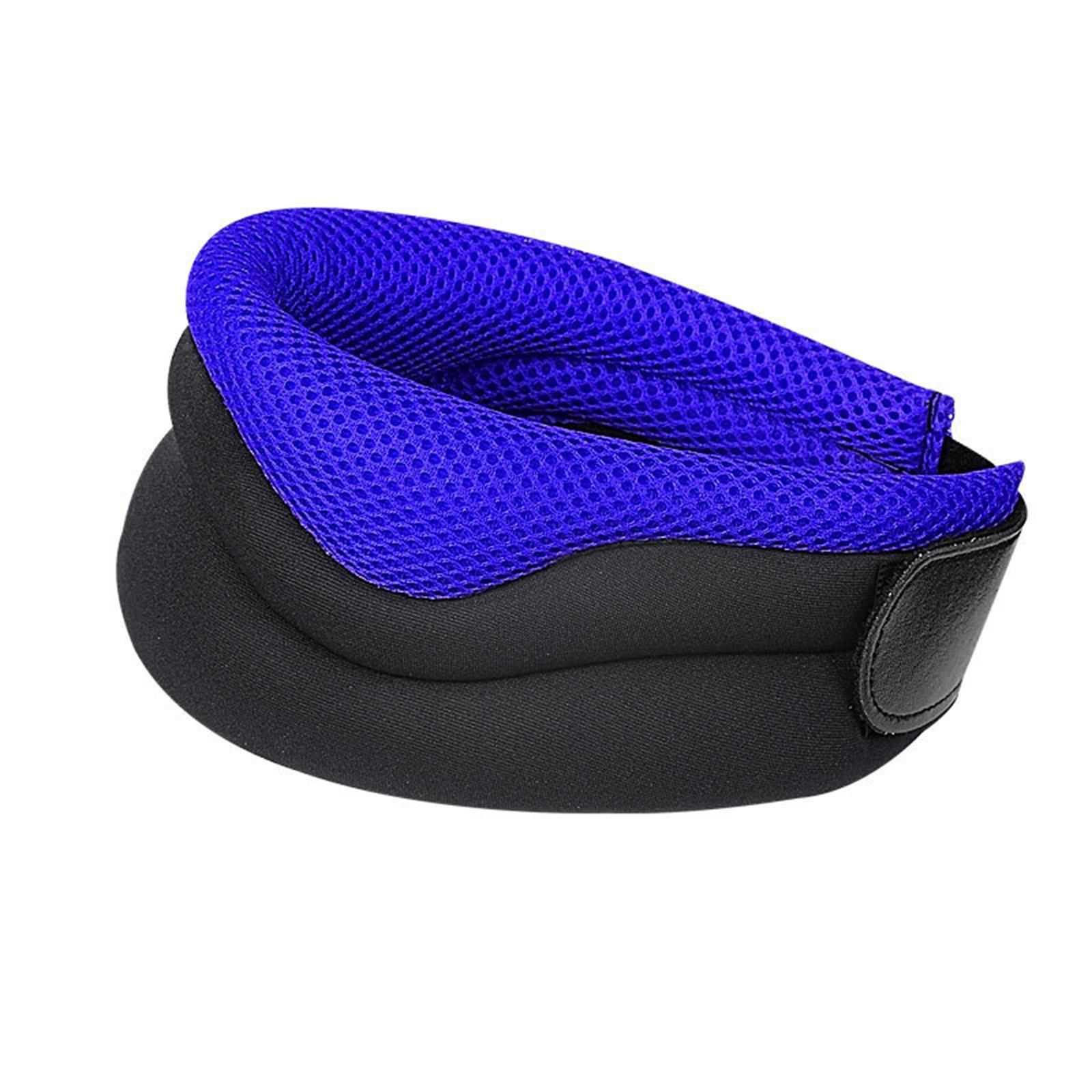 

Бандаж для поддержки шеи, мягкий пенопласт, шейный воротник, стабилизатор позвоночника при растяжении связок, боль One Size синий