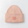 Classic Smiley Face Wool Knit Hat - Thickened, Unisex, European & American Style