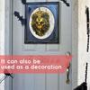 Alloys Halloweens Doorbells Features Frightening Effects Easyly Installation For Home Security And Spooky Decoration