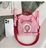 2025 Exquisite Embroidery Eco-Friendly Nylon Canvas Crossbody Shoulder Bag for Women