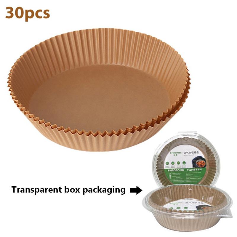 Kitchen Air Fryer Paper Special Air Paper Accesories Baking Oil-proof Paper For Household Barbecue Plate Food Oven Fryer Papers