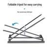 Diruien Faltbarer BBQ-Grillständer mit Ablageboden