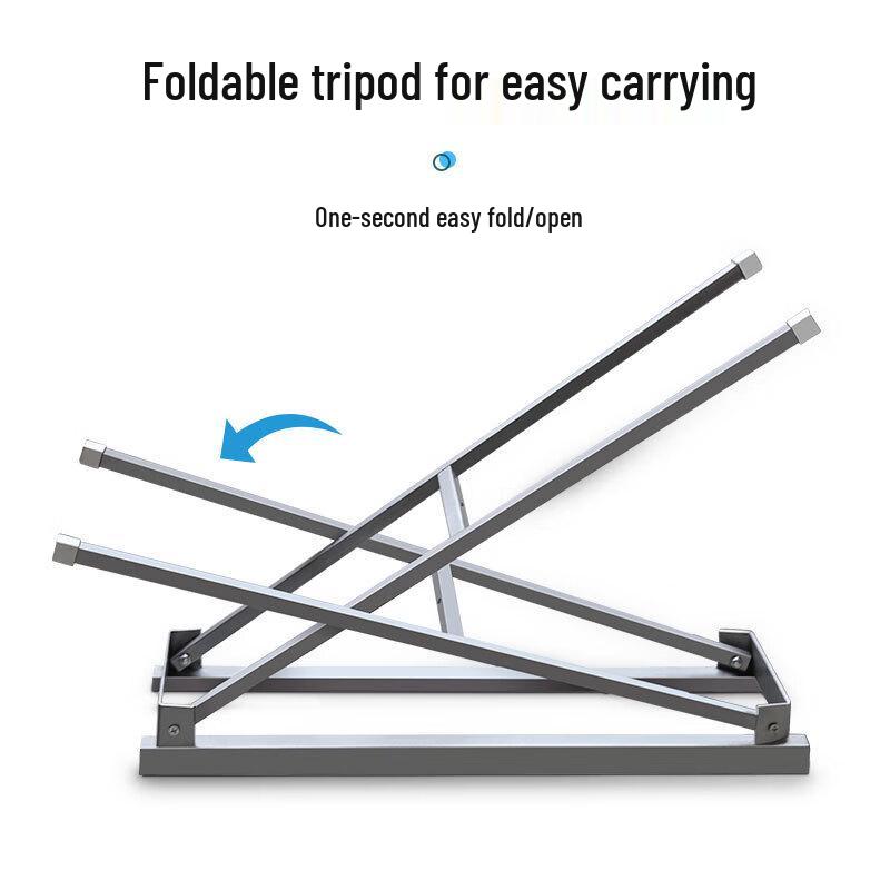 Diruien Faltbarer BBQ-Grillständer mit Ablageboden