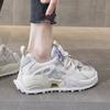 New Daddy Casual Shoes Fashion Thick Soled Sneakers Women Autumn Versatile Lace Up Platform Sports Shoes Female Zapatos De Mujer