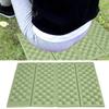 Outdoor Foam Waterproof Garden Cushion Seat Pad Camping Portable Folding Mat (Blue Black)