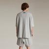 Fear of God Essentials Short-Sleeve Tee Dark Heather Oatmeal Men Tops Grey 125SP244193F