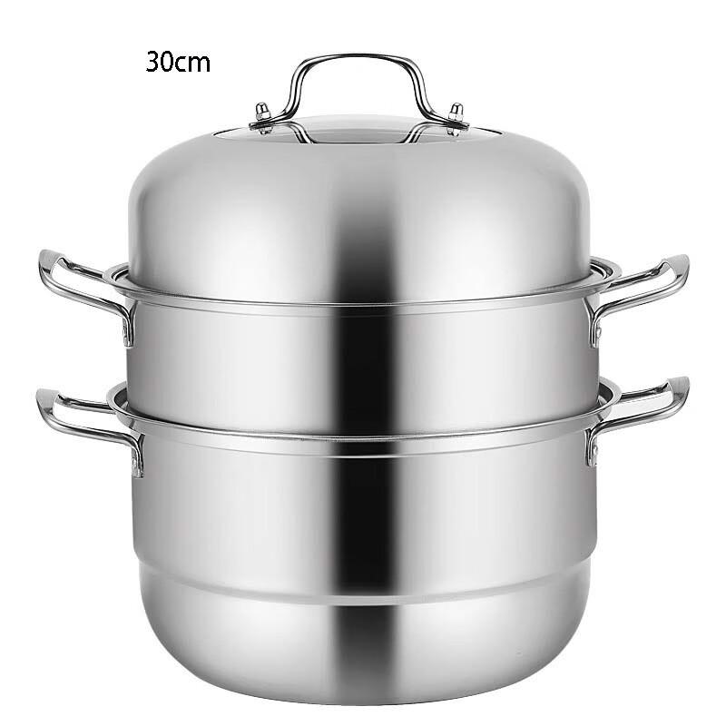 Sanjiaolong 3-Layer Stainless Steel Steamer Pot