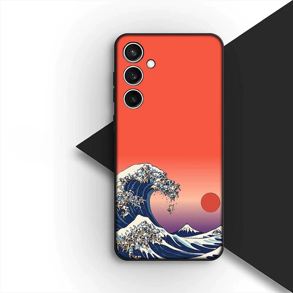 Casing for Apple iPhone 17 Pro XS Max Air 6 7 8 Plus 5 + SE 2022 SE2 16E Phone Cover Protective Case The Great Wave of Kanagawa