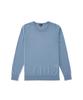 STCO [Black Label] Washable Round Wool Blend Knit Blue (Basic Fit)_Sktuz02Nsl