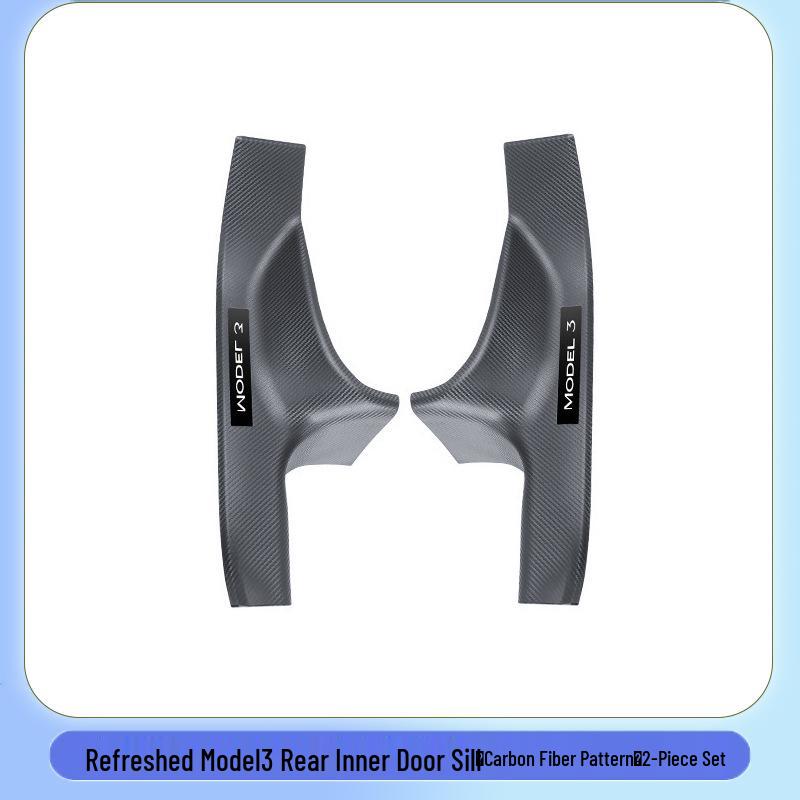 Tesla Model 3 Kohlefaser Einstiegsleisten