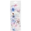 Koji Company Salt Eye Mask and Eye Pillow, Cool Espoir, Made in Japan, Floral Pattern, Blue, 185510