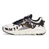 Anta Running Series Leather Low-Top Sports Running Shoes Women Sneakers Black White 122135590-3