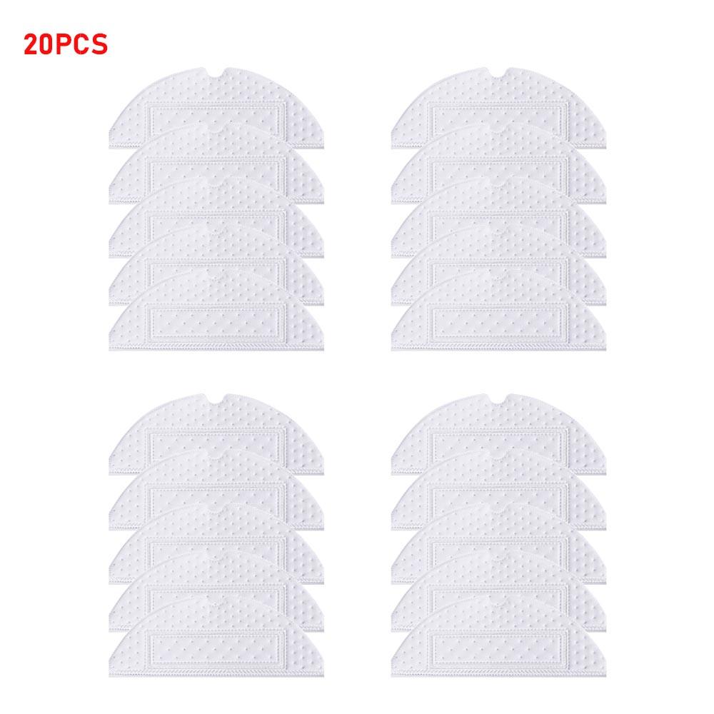 Disposable Mop Cloths For Roborock T7S/T7S Plus/T8Plus/S7/S7Max/S7 MaxV Plus/S7MaxV Ultra/S70 S75/G10/G10S/G10s Pro/G10S PURE Robot Vacuum Cleaner Kit