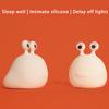 Slug Night Light Nursery Silicone Cute Animal Bedside Lamp for for Bedroom Dorm Room Decor