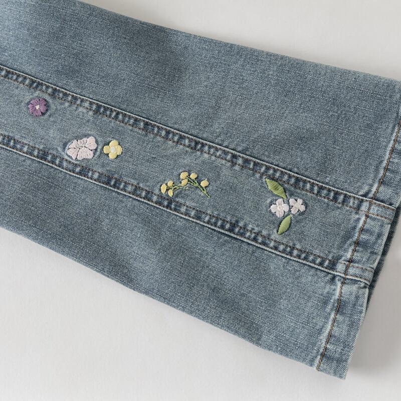 DAVE & BELLA Girls' Flared Denim Jeans