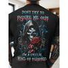 Vintage Men's Japanese Samurai Warrior Print T-shirt Summer Casual Short Sleeve Tops Trend Street Man Clothes