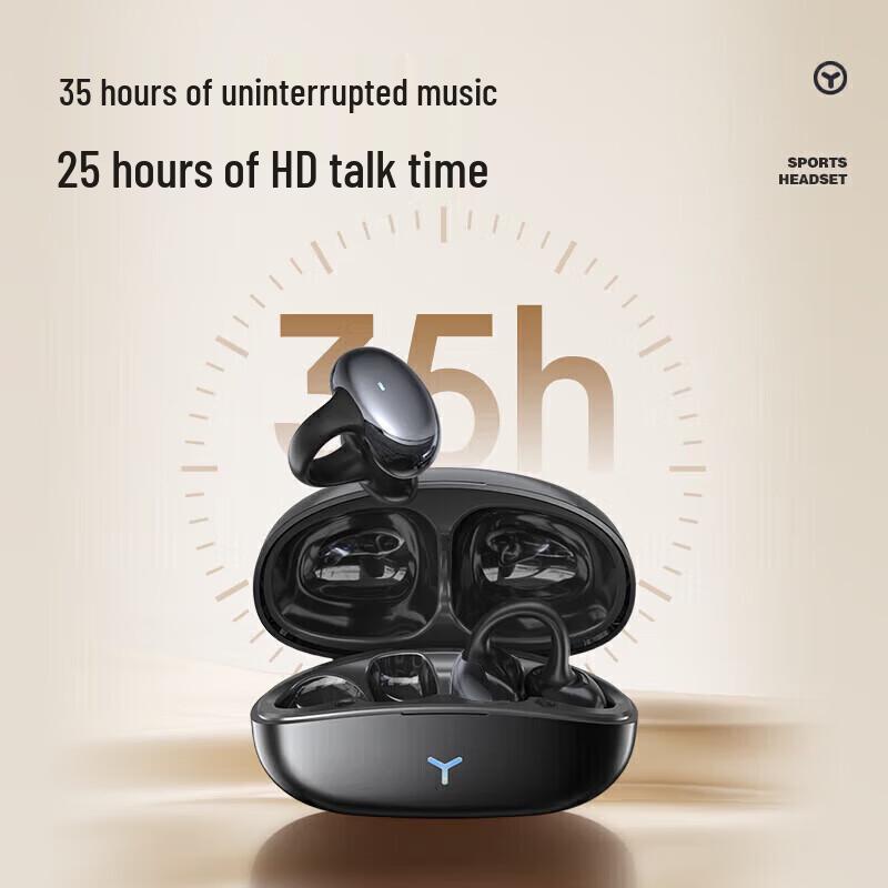 Newman HM-20 Wireless Ear-Clip Sport Headphones