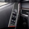Für BMW 5 Series E60 2004-2007 Carbon Fiber Fensterheber Schalter Taste Trim Abdeckung Auto Innenräume Zubehör Dekoration