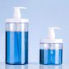 Pump Bottle Dispenser Refillable Wide Mouth Jar Style Empty Pump Bottle Bathroom Shower Container for Lotion Shampoo Conditioner