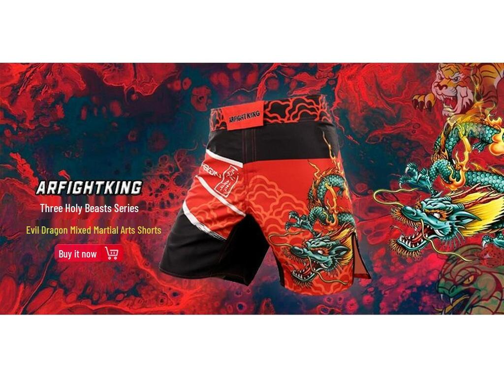 Soft Monkey Combat Training Venom MMA & Muay Thai Shorts for Men