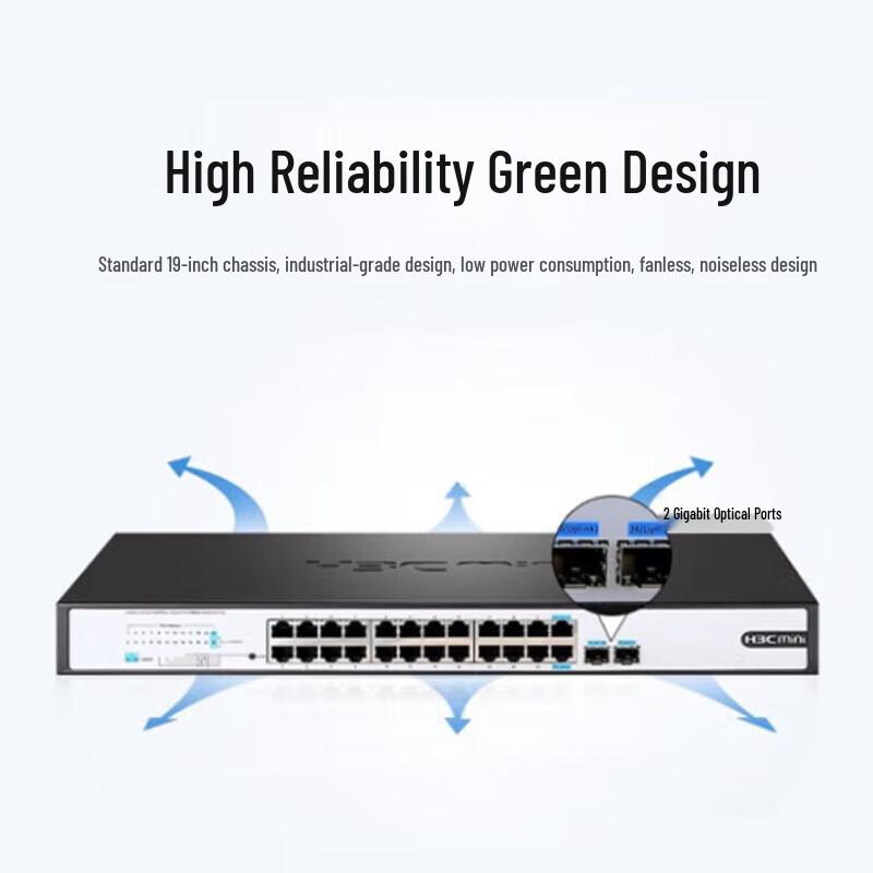 H3C Enterprise Gigabit & 10 Gigabit Network Switches