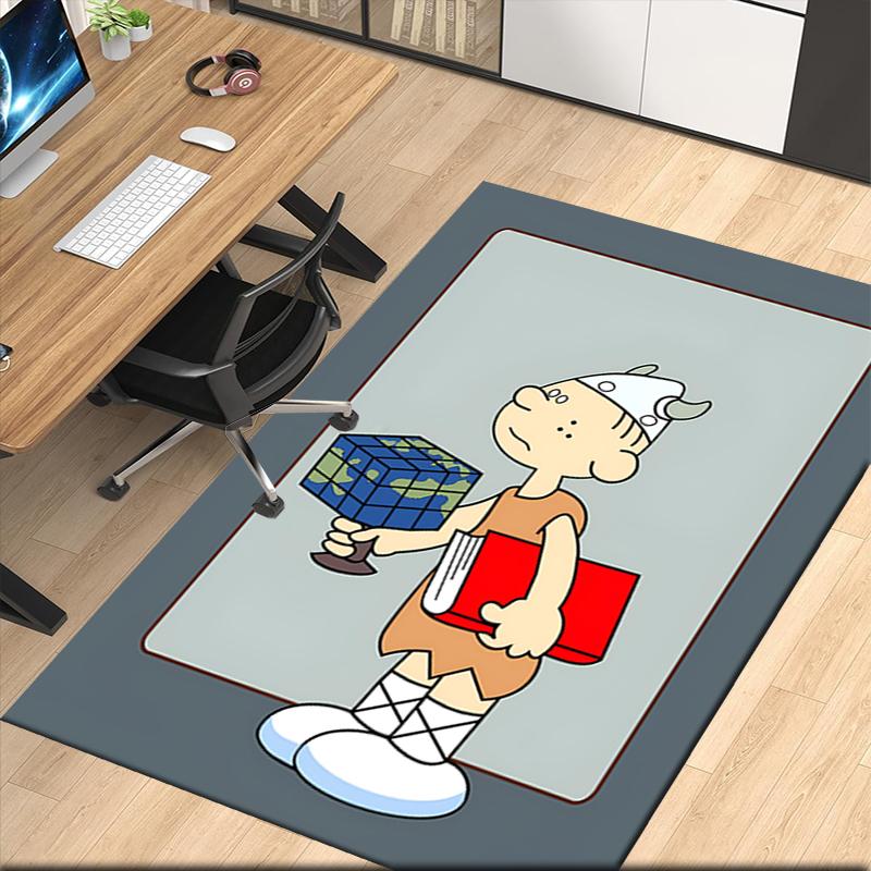 Grinch Printed Carpetrugfor Office Chair Living Room Bedroom Kitchen Room Decor Gifts