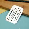 Erasing Shield Drawing Template Shield Drafting Tool Easy to Use Stainless Steel Craft Stencils for Craft