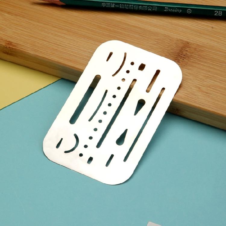 Erasing Shield Drawing Template Shield Drafting Tool Easy to Use Stainless Steel Craft Stencils for Craft