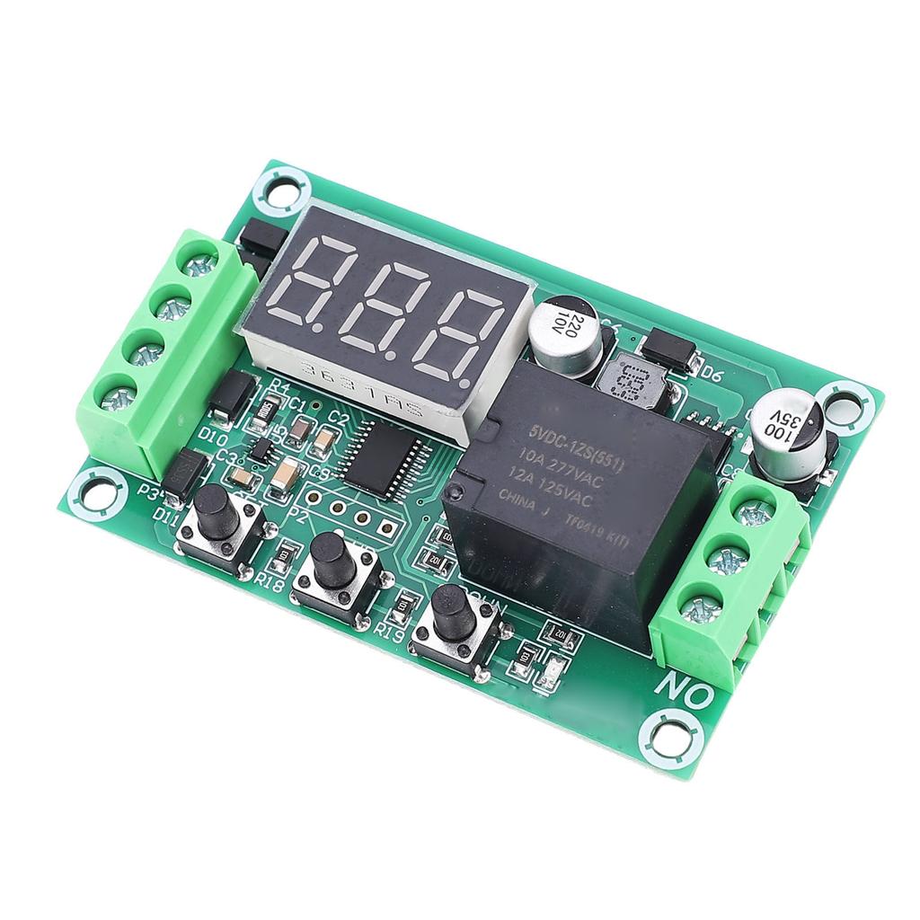 Stromsensor Modul Detektor 0 10A Echtzeit Digitalanzeige Genaues DC Stromerkennungsmodul Relais