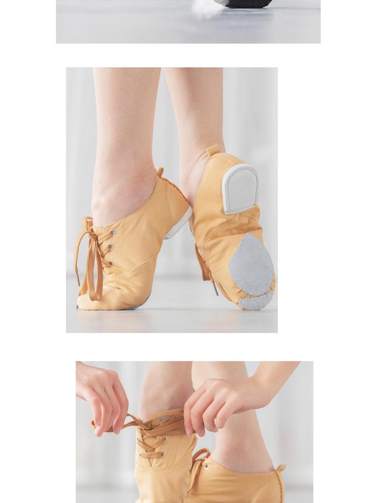 Unisex Canvas Jazz & Ballet Dance Shoes for Kids and Adults