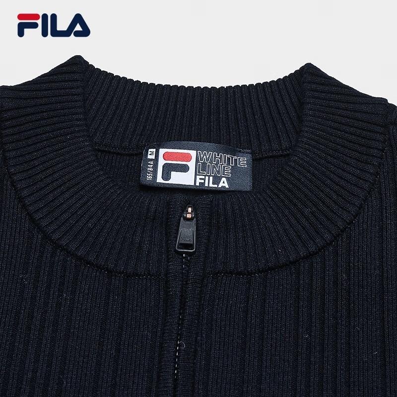 FILA Women's 2025 Winter Slim-Fit Knit Sweater Dress