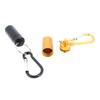 Mini Waterproof Portable Aluminum Pill Box Cases Container Organizer Storage For Vitamin Fish Oils Keychain Earplug
