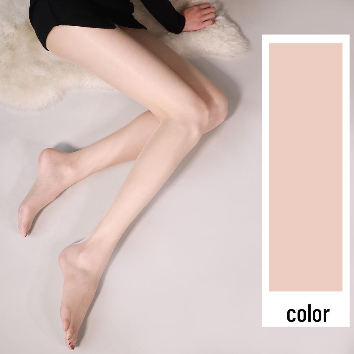 

Ультратонкие женские летние чулки: Телесный, устойчивый к зацепкам, улучшающий кожу консилер для голых ног. Tight Crotch for 70-110 lbs