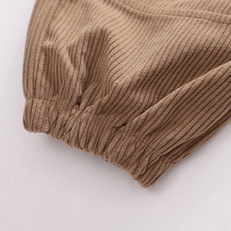 Höst Boutique Barnkläder Baby Pojkkläder Stickad Ärmlös Väst + Denimskjortor + Byxor 3 st Pojkoutfitset