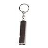 Dual-Tube Flat Aluminum Alloy Dual-Frequency Whistle, Outdoor Survival Emergency Whistle, EDC Tool for Camping Hiking Adventure