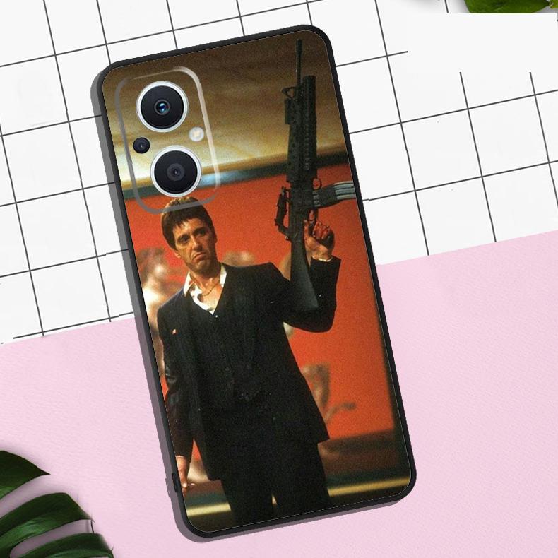 Scarface Tony Montana Case For OPPO Reno 11 12 13 F 8T 7 8 10 Pro OPPO Find X8 Pro X3 X6 Pro X5 Lite Cover Coque