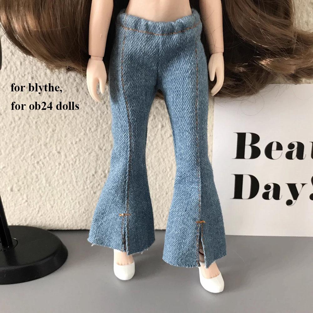 

Fashion Rainbow Stripe Base Skirt for Azone/OB24/OB27 28-30cm Dolls for Blyth 1/6 Dolls 8