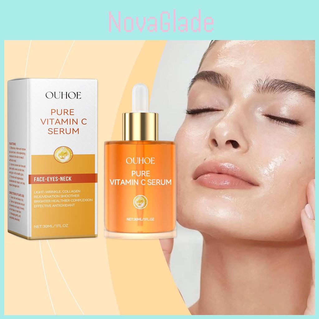 Ouhoe Vitamin C Serum Gentle Daily Moisturizing Nourishing Hydrating Skin Elixir