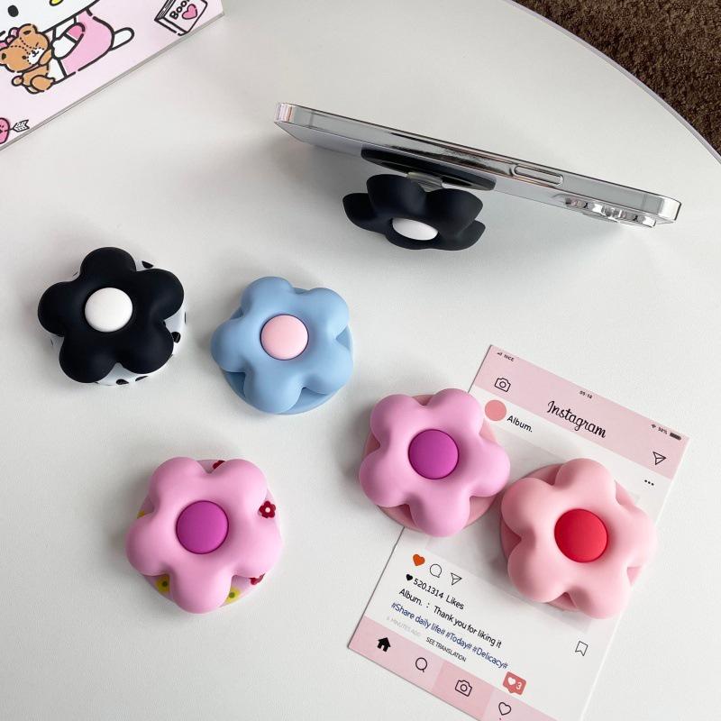 Korean-Style 3D Flower Magnetic Airbag Bracket Magsafe Sticker