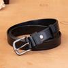 Retro Belt First Layer Cowhide Genuine Leather Versatile Tree Paste Leather Pin Buckle Belt Middle-Aged And Young Men'S Belt