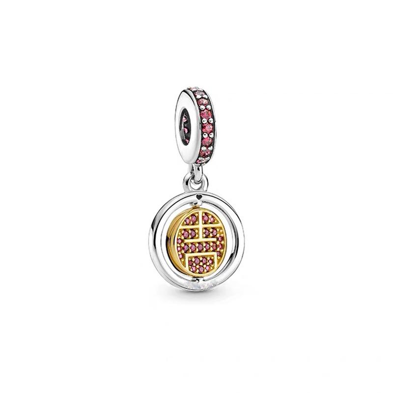 

Beautiful 925 Silver Diagram Dove Of Peace Lucky Bag Charm Fit Decoration Original Bracelet Accessories Jewelry For Women Gift