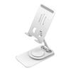 Phone Holder 360 degrees Rotation Height   Foldable Portable Metal Desk Phone Dock Holder for Phone Tablet